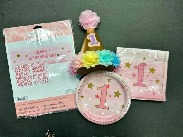 Girls 1st Birthday Party