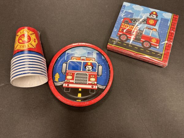 Flaming Fire Truck