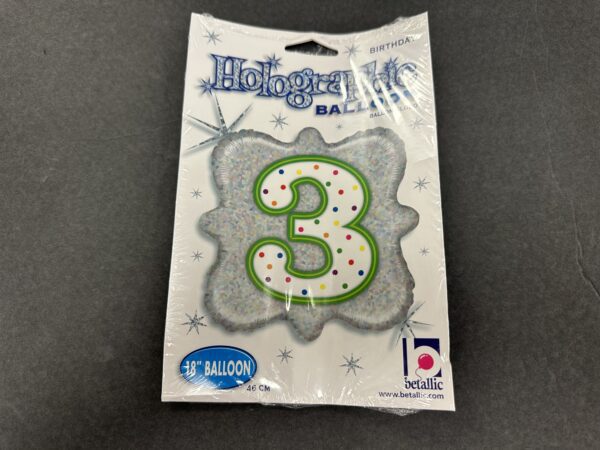 18" Holographic Number Mylar's - Image 4