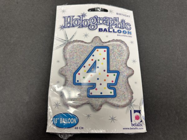 18" Holographic Number Mylar's - Image 5