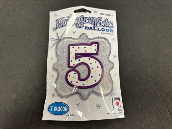 18" Holographic Number Mylar's - Image 6