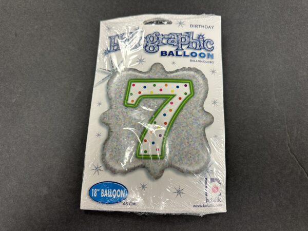18" Holographic Number Mylar's - Image 8