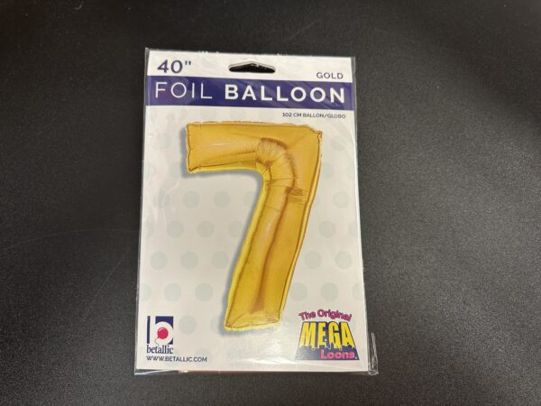 Gold 40" Number Balloons - Image 7